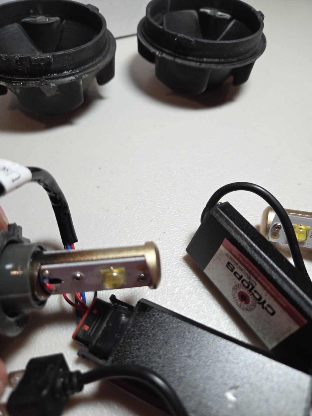 CYCLOPS H7 LED BULB CONVERSION 2012 Yamaha Super Tenere 1200