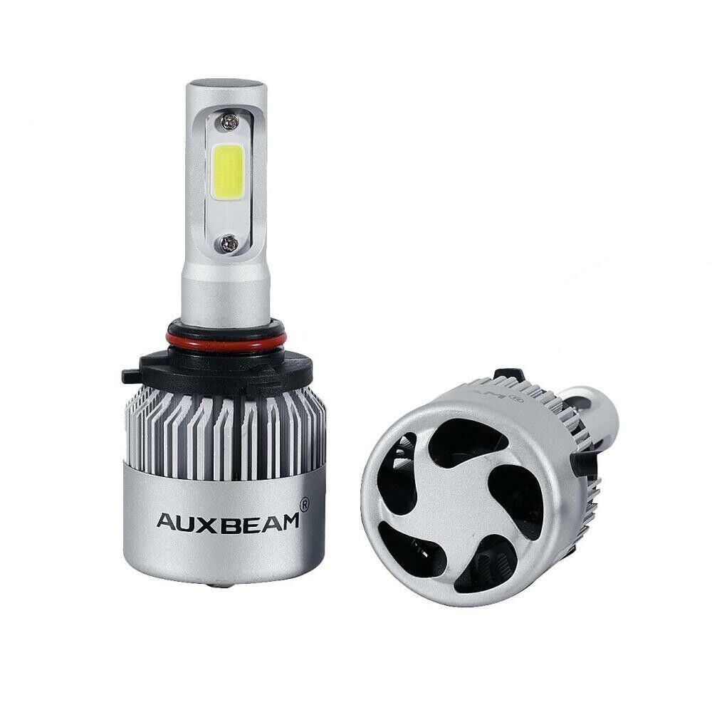 AUXBEAM 9005 HB3 LED Headlight Bulbs 8000lm for Chevy Silverado 1500 2007-2015