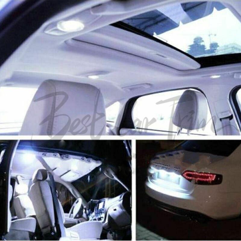 50X White 41mm 16SMD Car LED Festoon Dome Map Interior Cargo Light Bulb 211 578