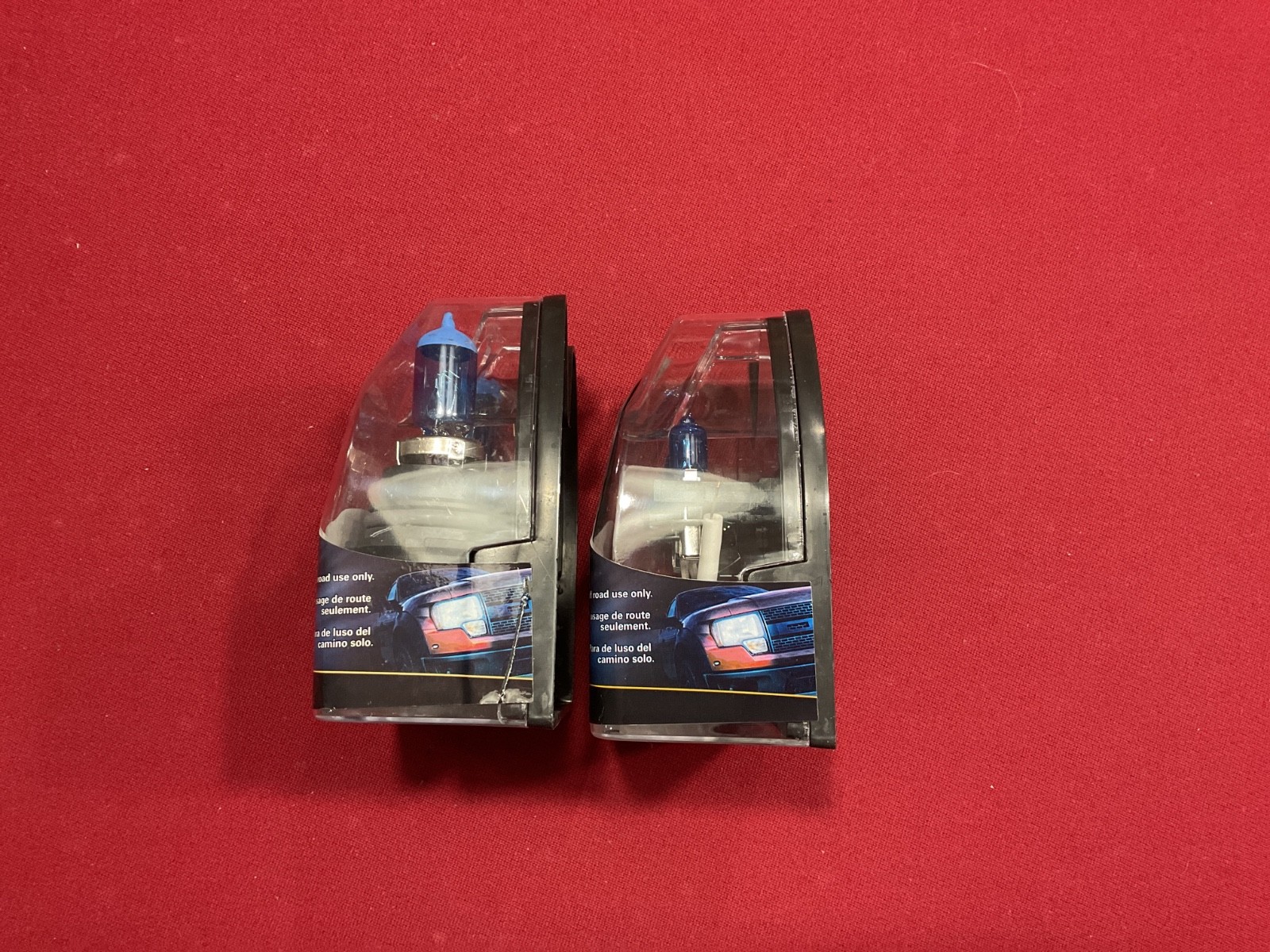 headlight optilux by hella HB1/9004 12v 65/45w extreme white bulbs #H71071392 H3