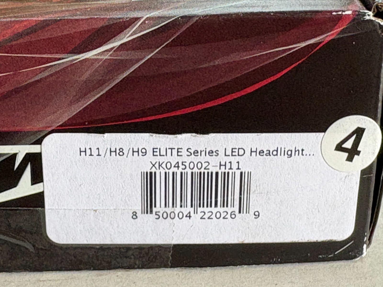 XK Glow XK045002-H11 Elite Series Off-Road Fog Light 6K Lumen Headlight Bulbs ^