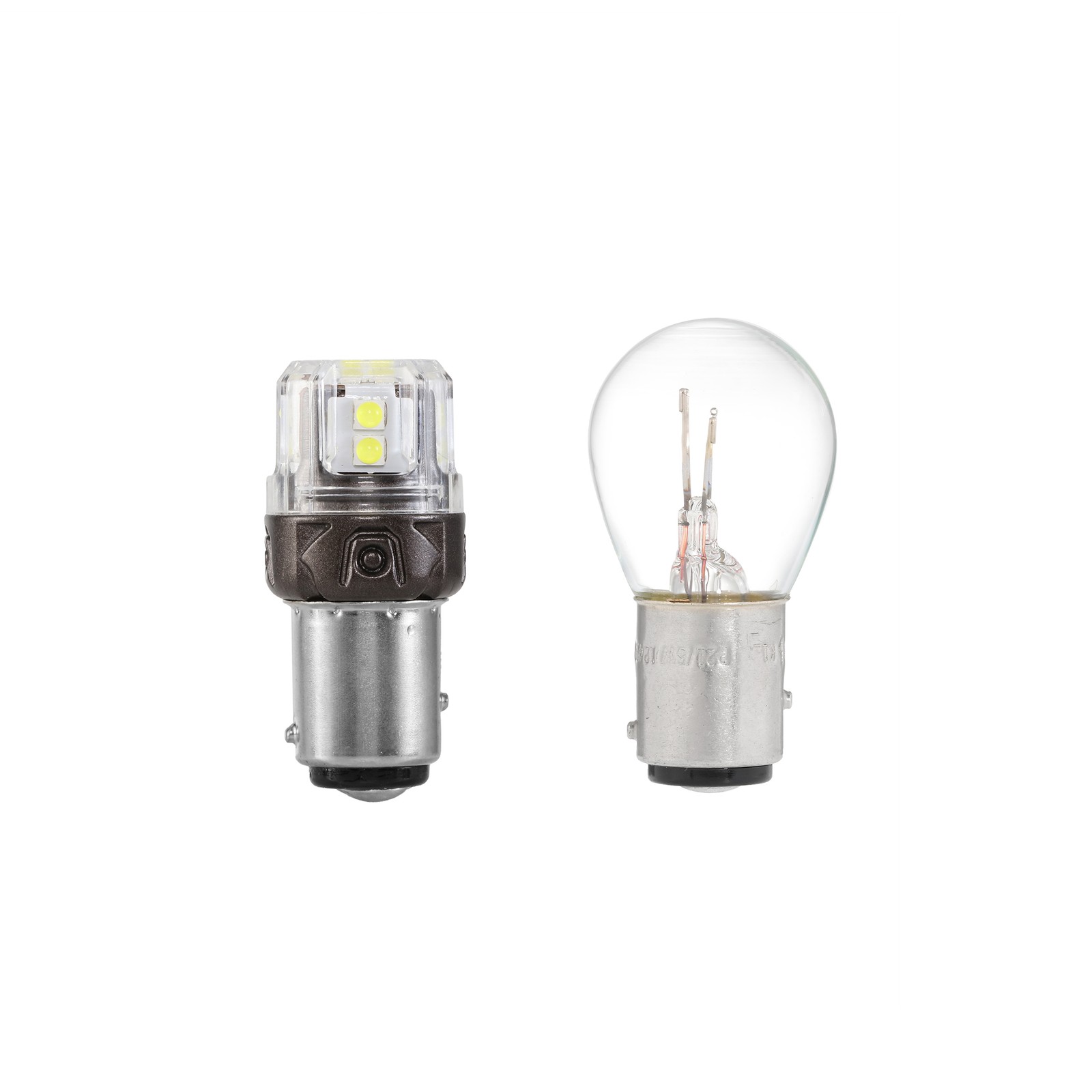 AUXBEAM 1157 BAY15D LED Front Turn Signal Parking DRL Light Bulbs Error Free 2X