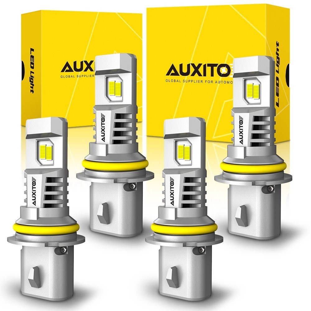 4PCS 9007 80000LM LED Headlight Bulb High/Low Beam Lamp Clear White 6500K Bright