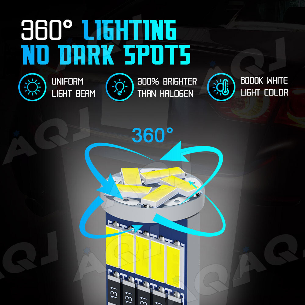 10 Brite LED light bulbs for Polaris ATV 2006 Predator Sportsman 90 pn 0453074