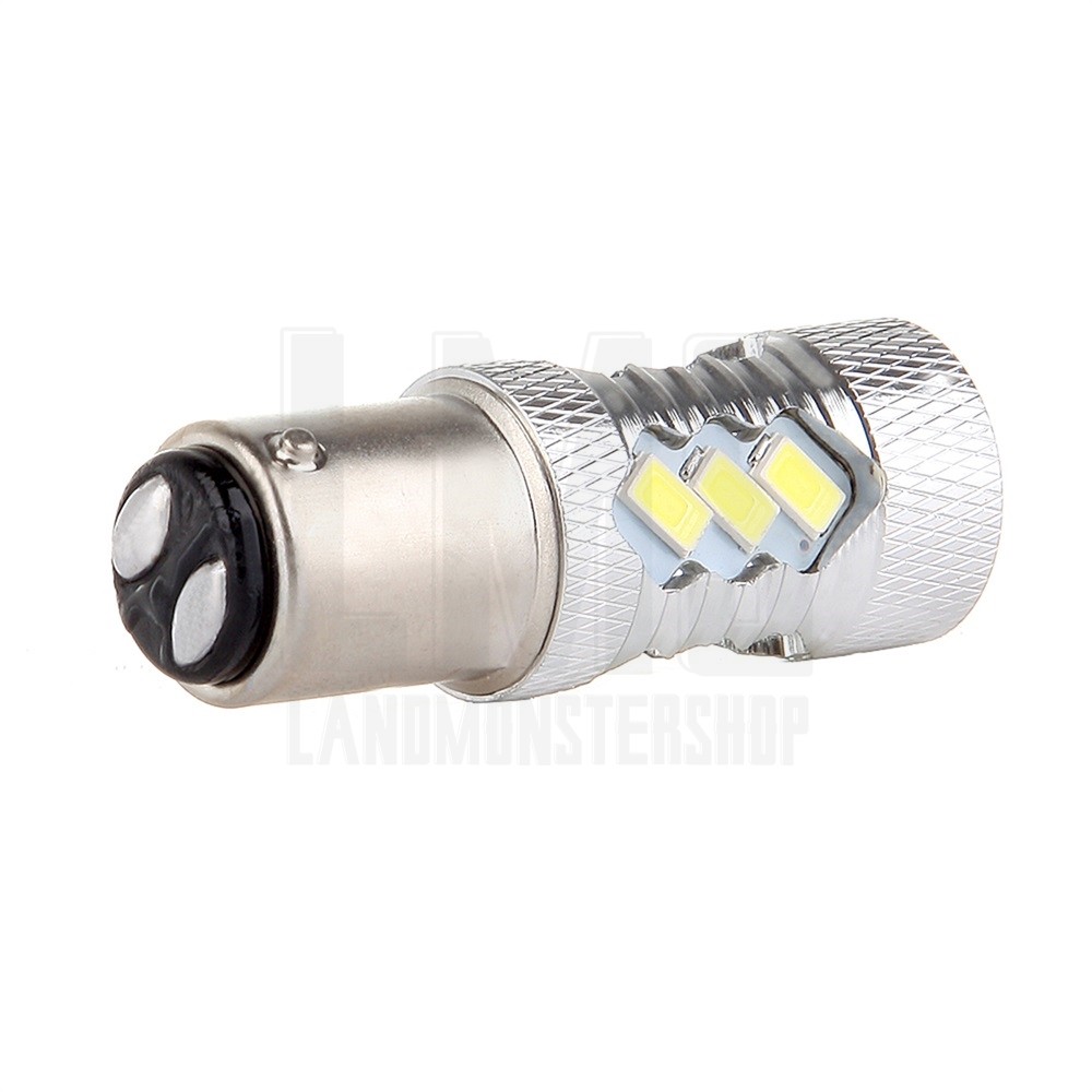 2x 2018 Stop Tail Light 2057 2357A BAY15D LED 16 SMD Brake Bulb 6000K Lamp