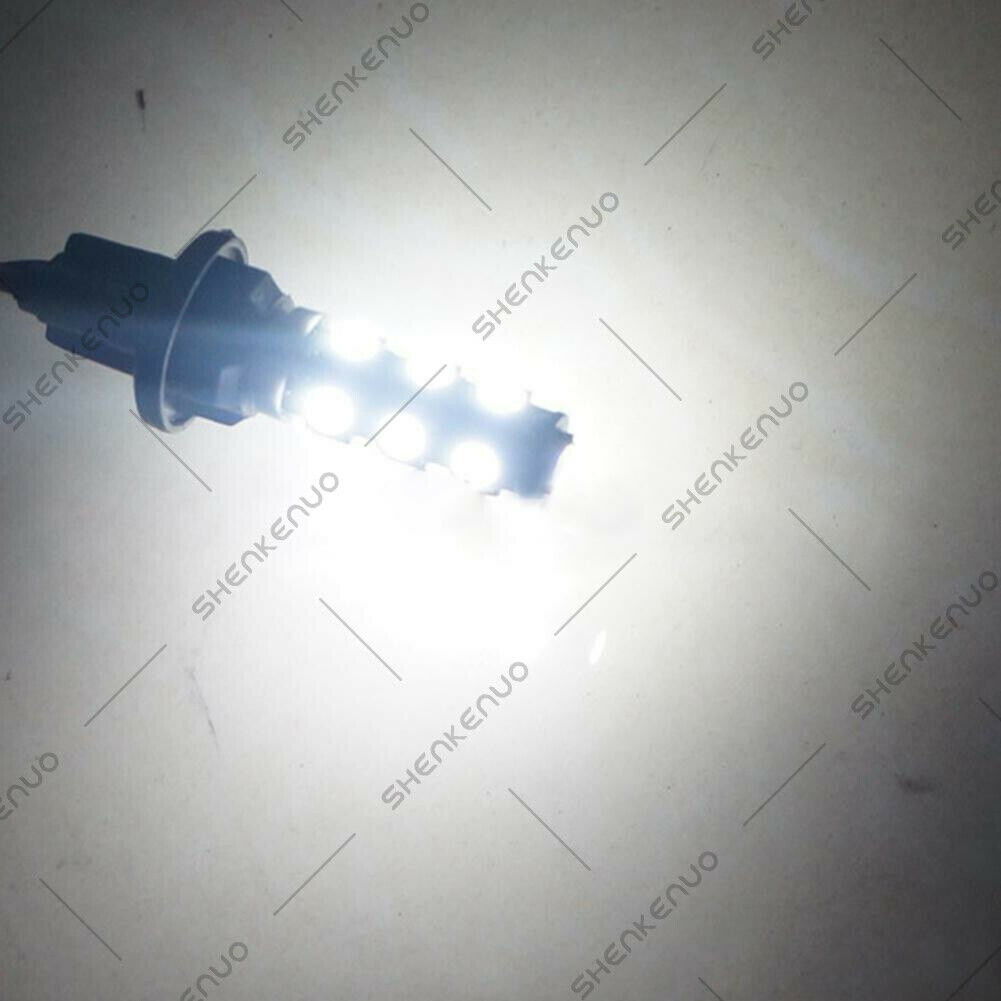 10PCS LED Landscape Light 13Led/smd Per Bulb 194 T10 T5 Wedge Base 12v Dc 1407ww