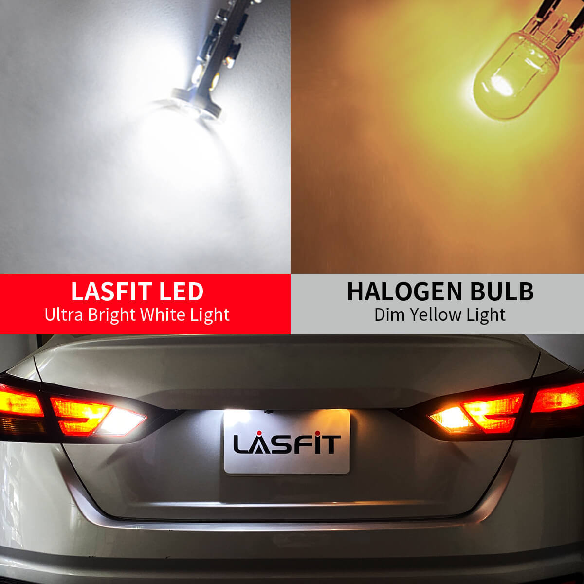 T10 LED Error Free CANBUS 6000K Xenon White W5W 194 168 License Plate Light Bulb