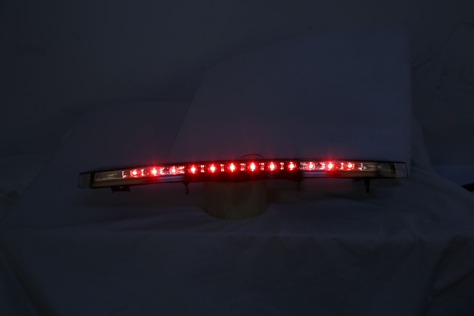 For 99-04 Ford Mustang V6 V8 Clear Housing Smoke LED 3rd Third Brake Stop Light