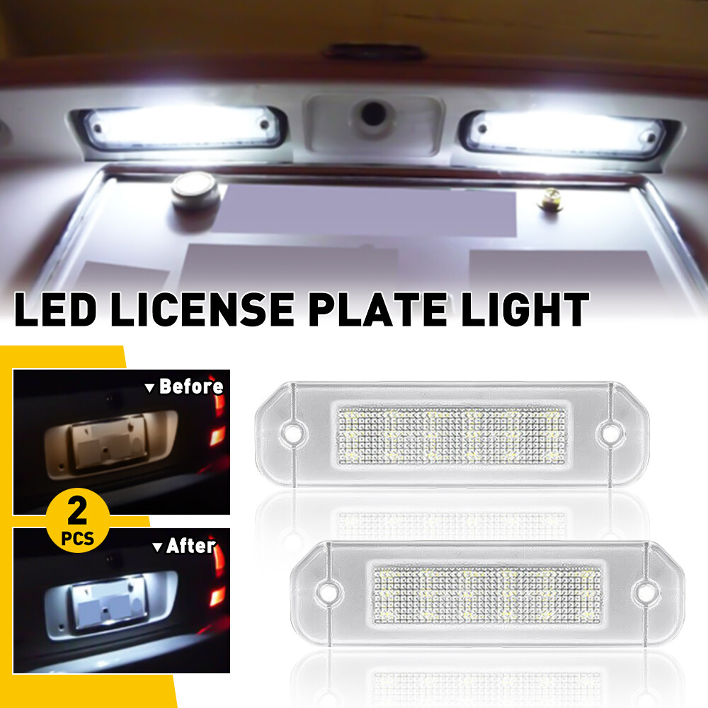 AUXITO LED License Plate Lamp for 92-00 Civic Honda 2 Door Coupe Rear Tag Light