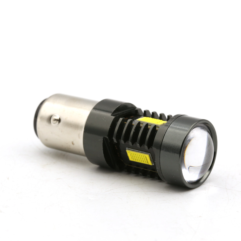 Syneticusa:1157/7528 White 6000K Front Turn Signal LED Light Bulbs,3570-CSP-Chip