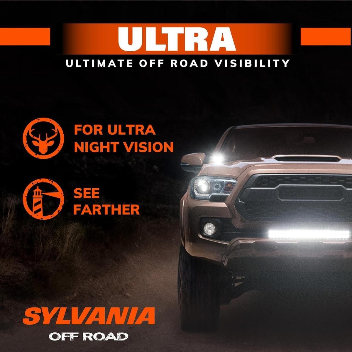 SYLVANIA – Ultra 3 Inch Cube LED Light Pod – Lifetime Limited Warranty – Spot
