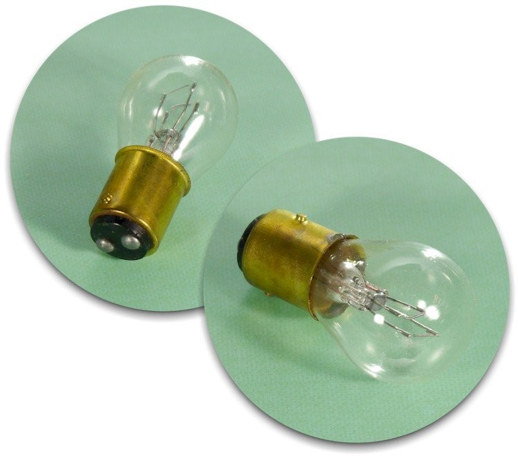 1034 12V 32/4 Clear DUAL ELEMENT Light Bulbs – Tail/Signal/Brake *10 or 20 Pack*