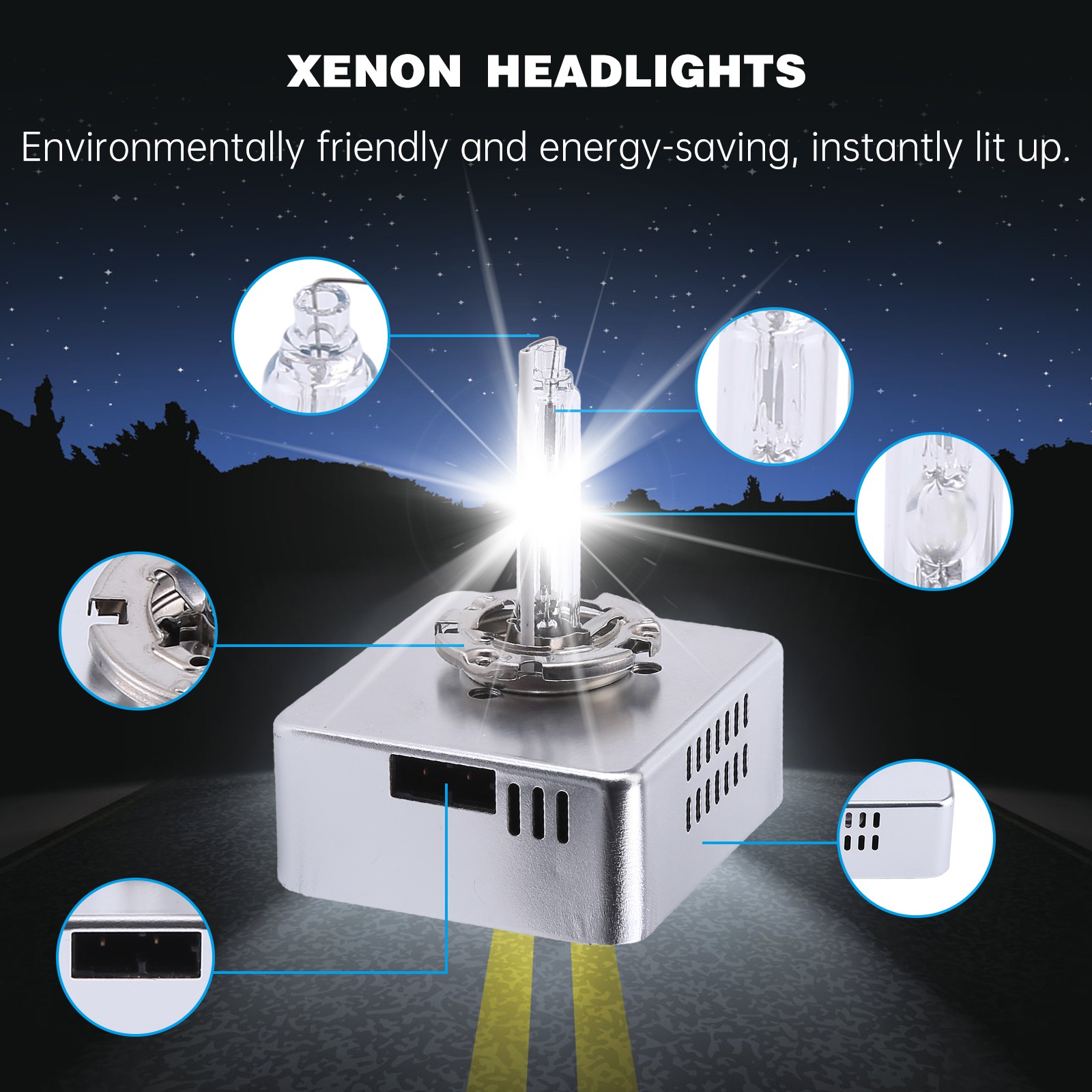 D5S Xenon HID Headlight Bulb For Audi Chevy Equinox Silverado GMC Sierra Terrain