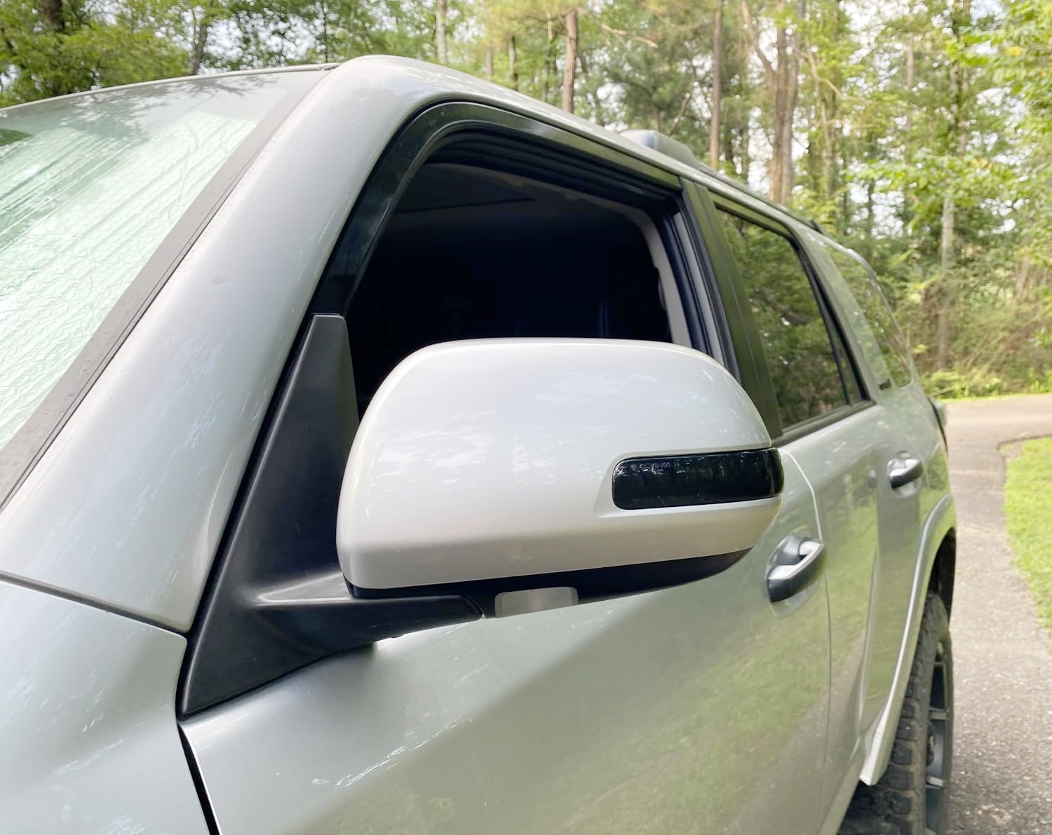 Smoke Lens Full LED Sequential Blink Side Mirror Lights For 2010-13 4Runner, etc