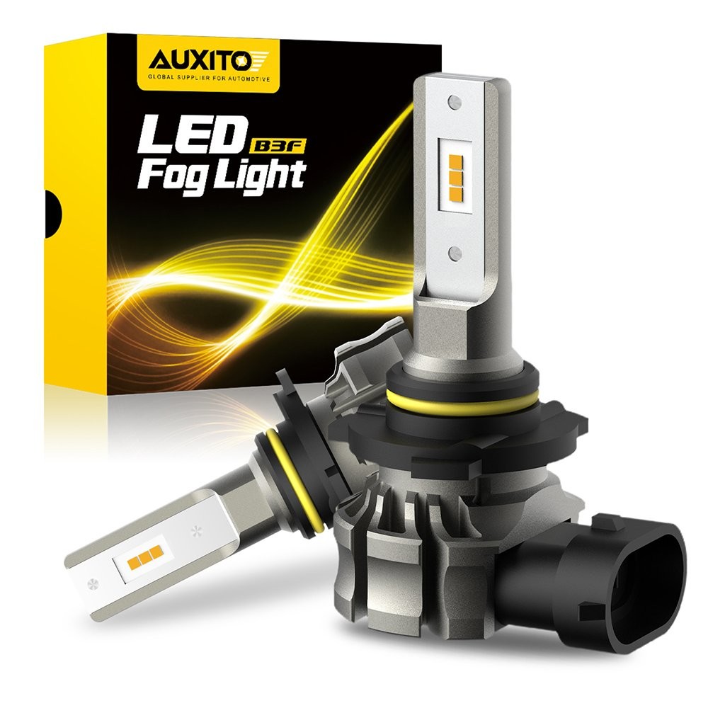 LED Fog Light Bulb 9145 9140 H10 3000K Golden yellow Driving Lamp Bulb 1/2set