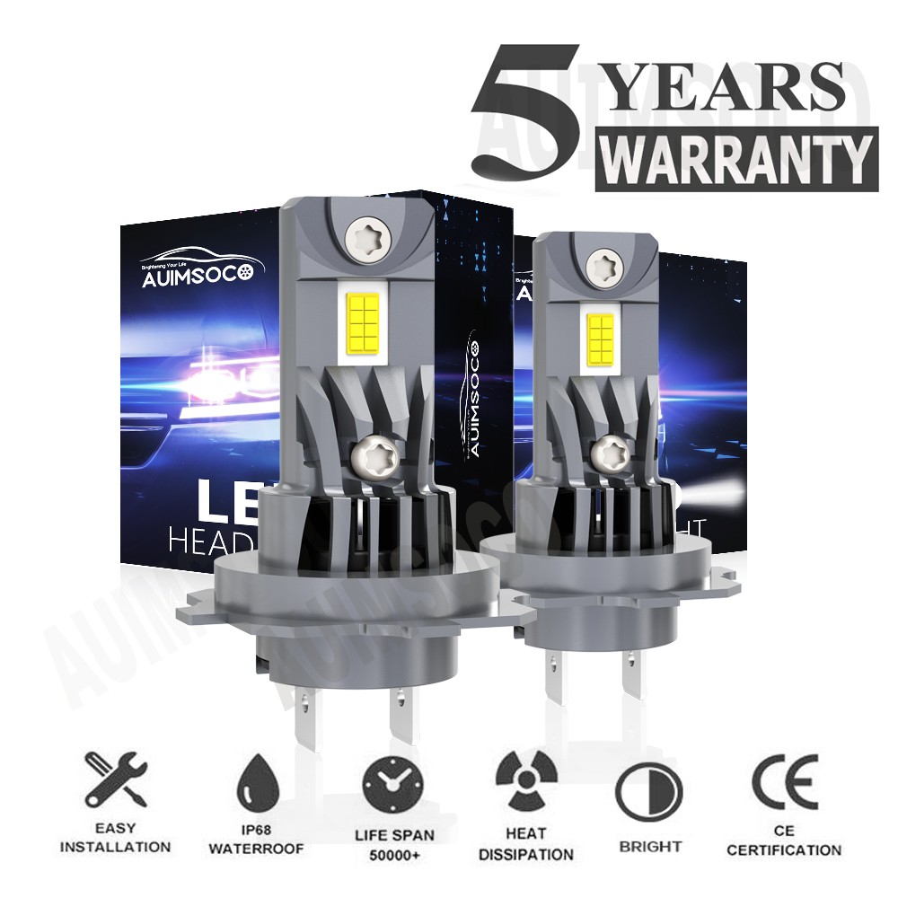 Super Bright H7 LED Headlight Kit High Low Beam DRL Bulbs 360000LM 1000K White