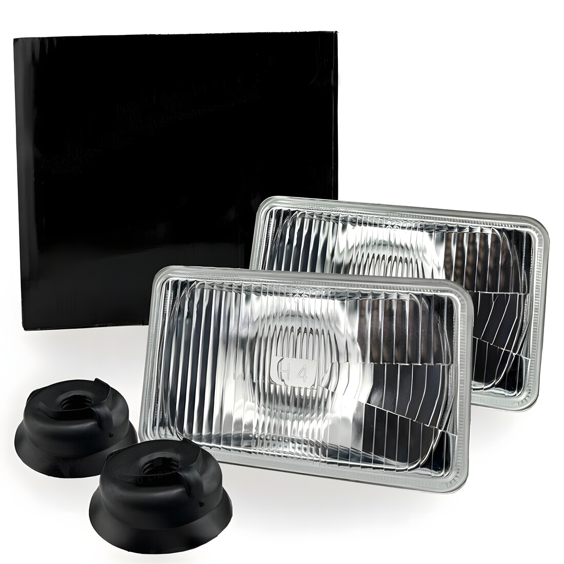 4pcs 4×6“ LED Headlight Hi/Low Beam Fits For 1991 – 2005 Isuzu NPR