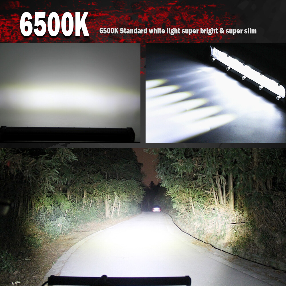38 inch 720W Single Row Bumper LED Light Bar for GMC ATV Truck 234W 37″ 39″