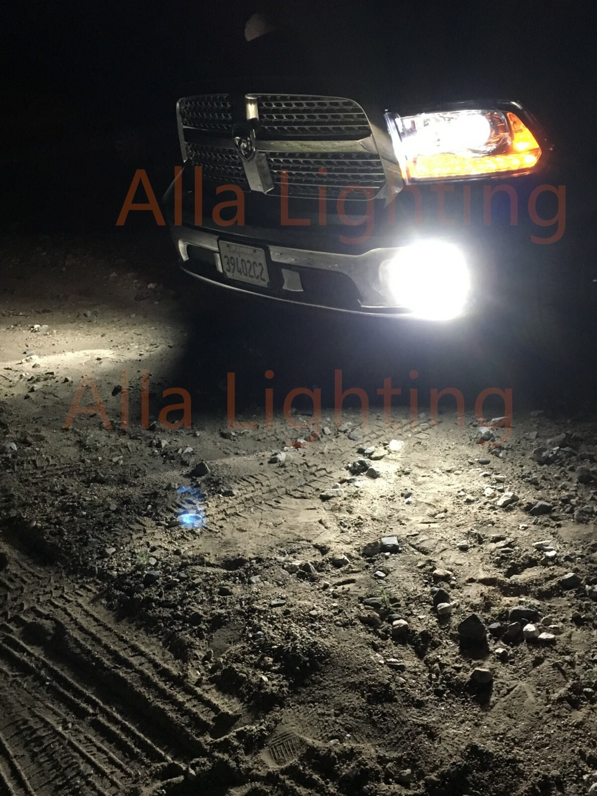 Alla Lighting Super Bright 5,200LM 6000K LED 9006 Fog Light Bulb Driving Lamp