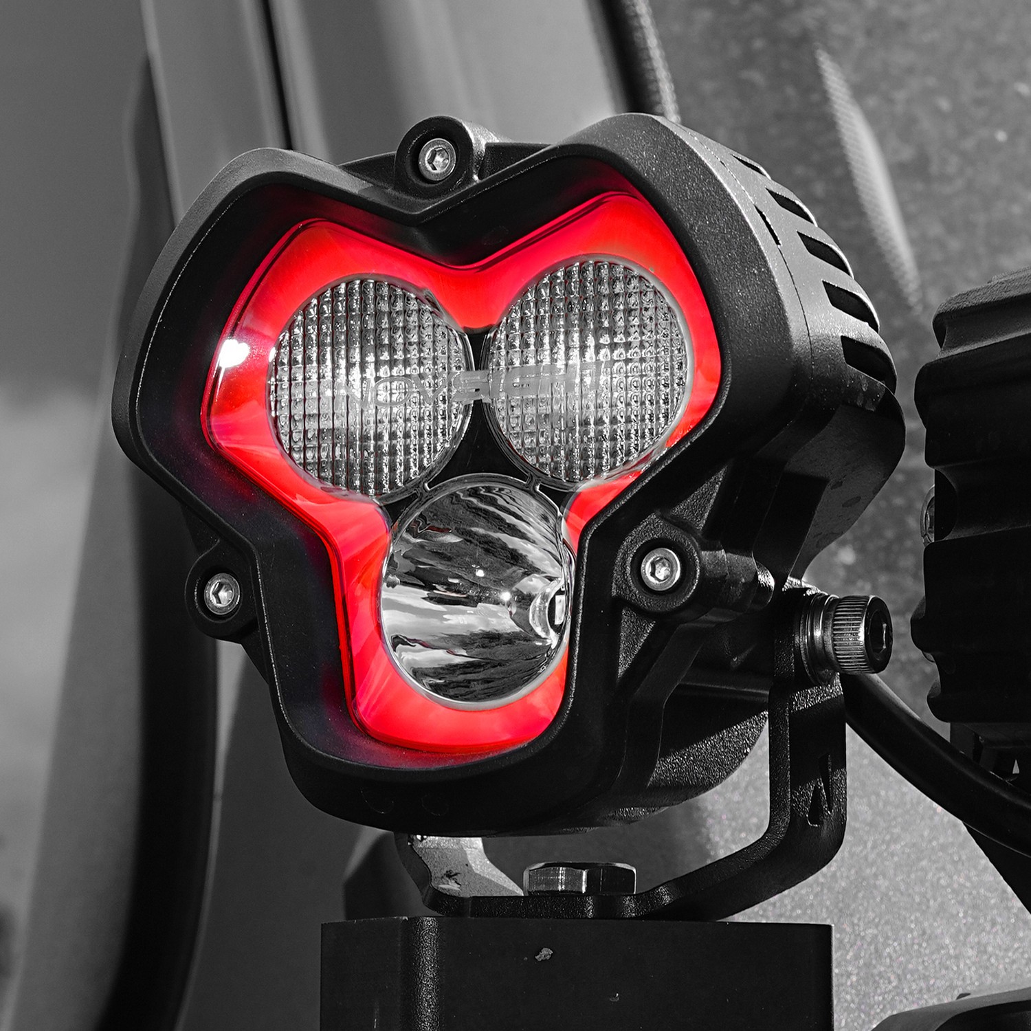 NOVSIGHT Halo SE Series 3″ LED Work Light Bar Pods Spot Beam Driving Ditch Light