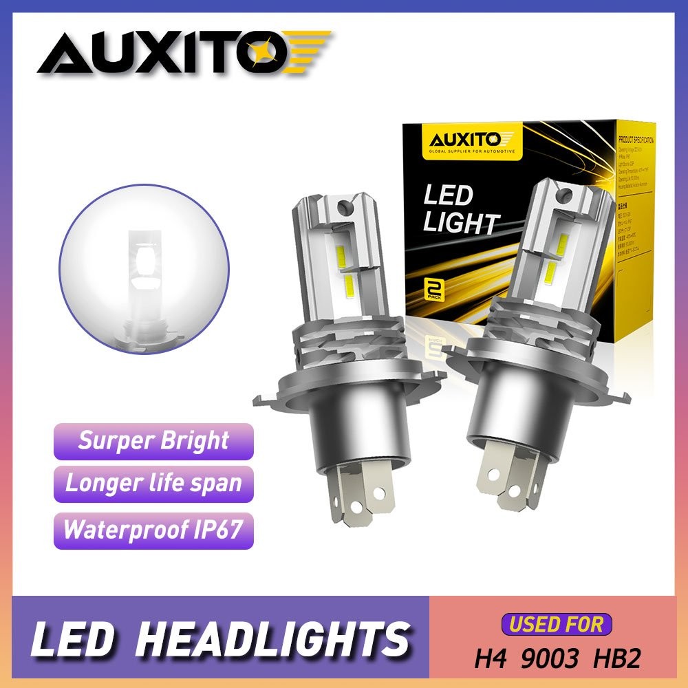 CANBUS H4 9005 9006 H11 H9 H8 H10 LED Headlight or Fog Light 6500K White 20W/PCS