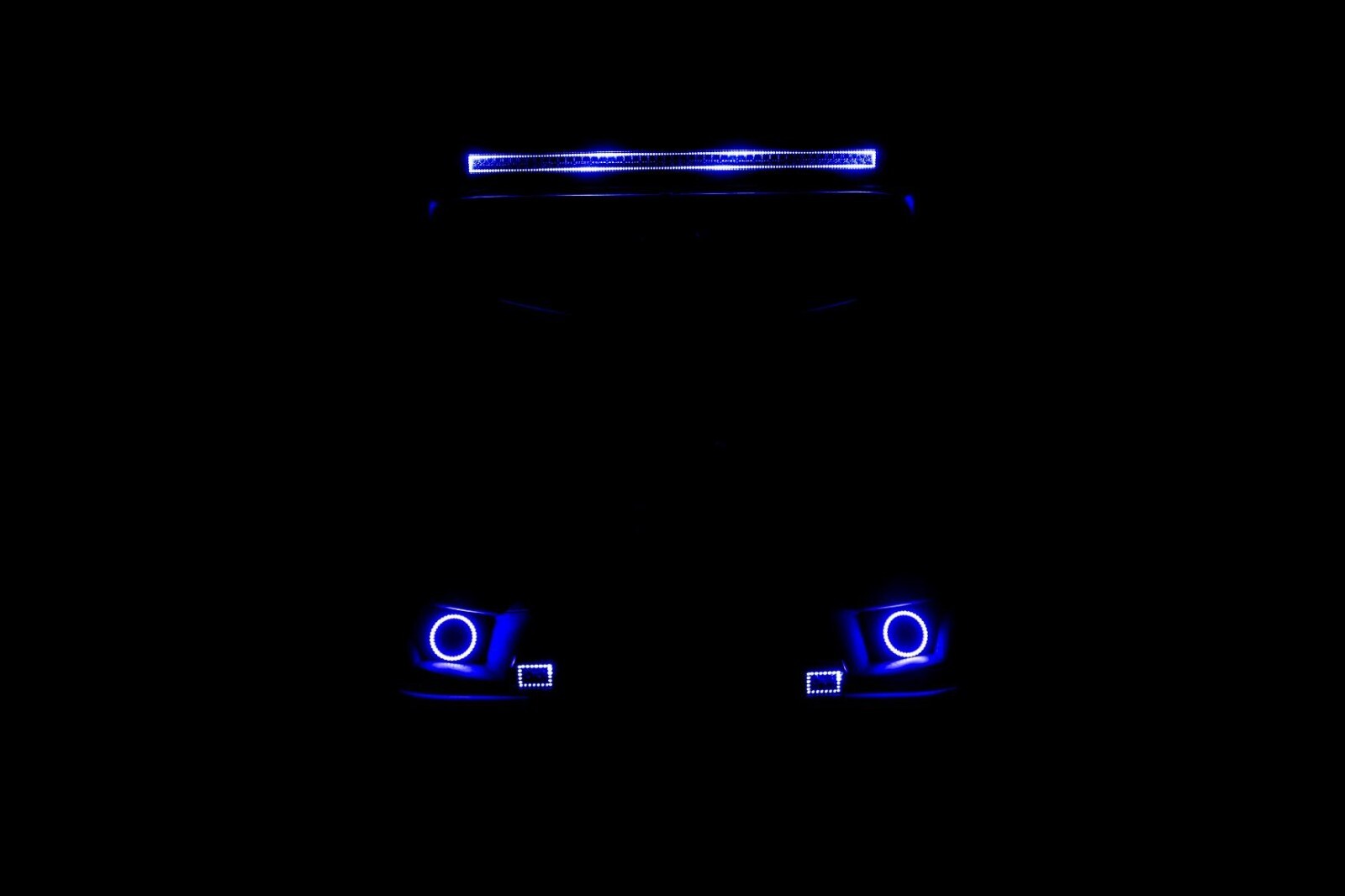 For Car Headlight & Fog Lights LED RGB Rings Halo Rings Angel eyes 40mm to 140mm