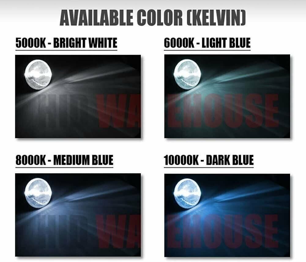 XtremeVision HID Xenon Bulbs – D2S / D2R / D2C – 6000K Light Blue (1 Pair)