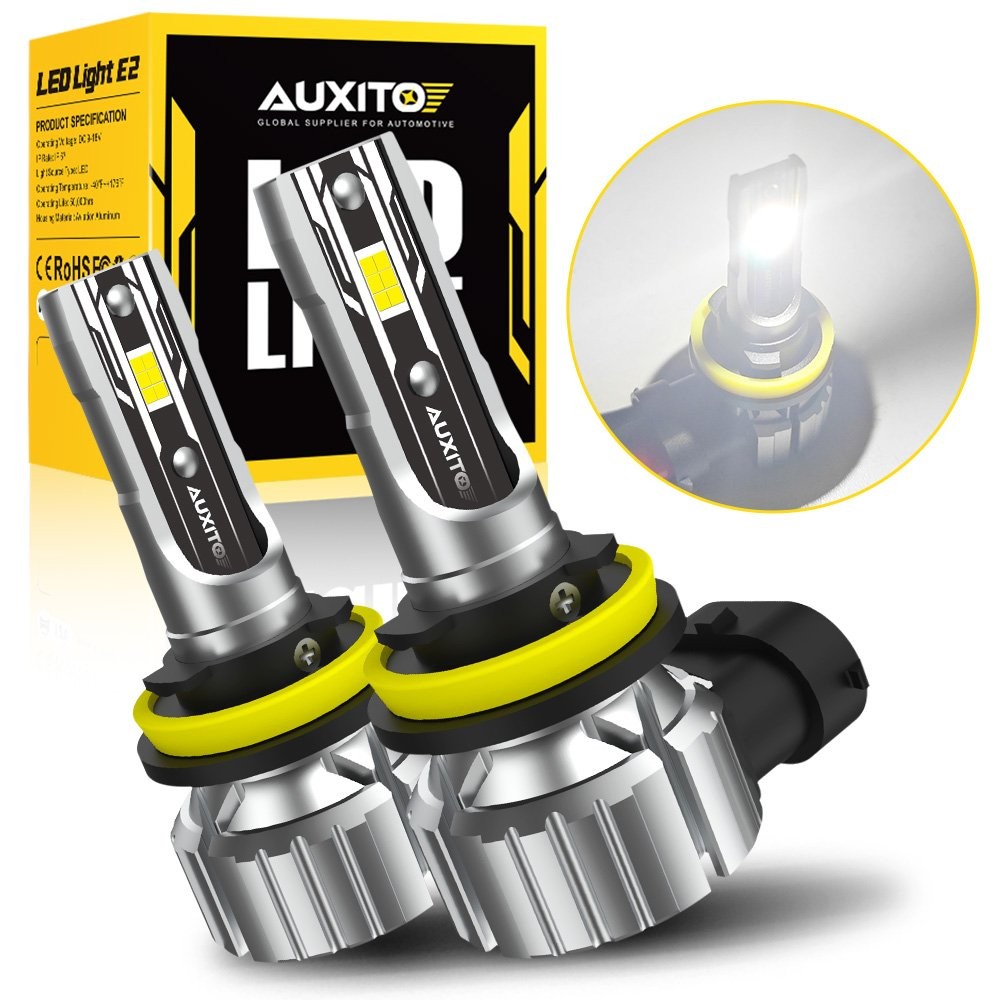 CANBUS H11 H8 LED Headlight Bulbs White 80000LM High/Low Beam 6500K Super Bright