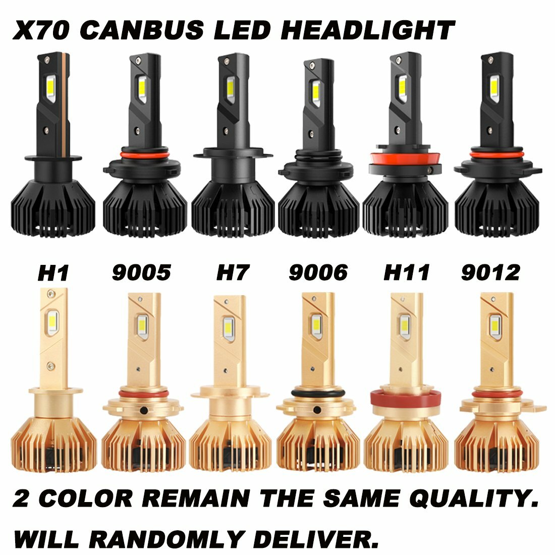 CANBUS 9006 LED Headlight Bulbs Low Beam Super Bright White Conversion Kits