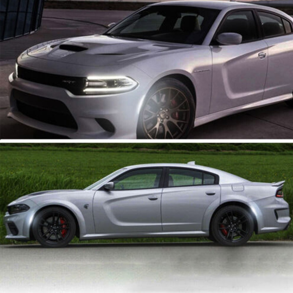 4x Smoke LED Side Marker Lights For 15-23 Dodge Charger R/T Scat Pack SXT GT SRT