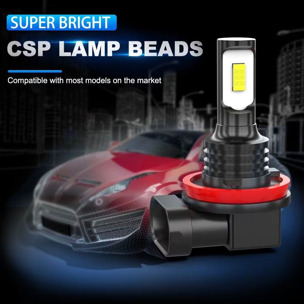 For BMW 550i 2008-2010 LED/HID Headlight Hi/Lo Fog light Combo Bulbs White