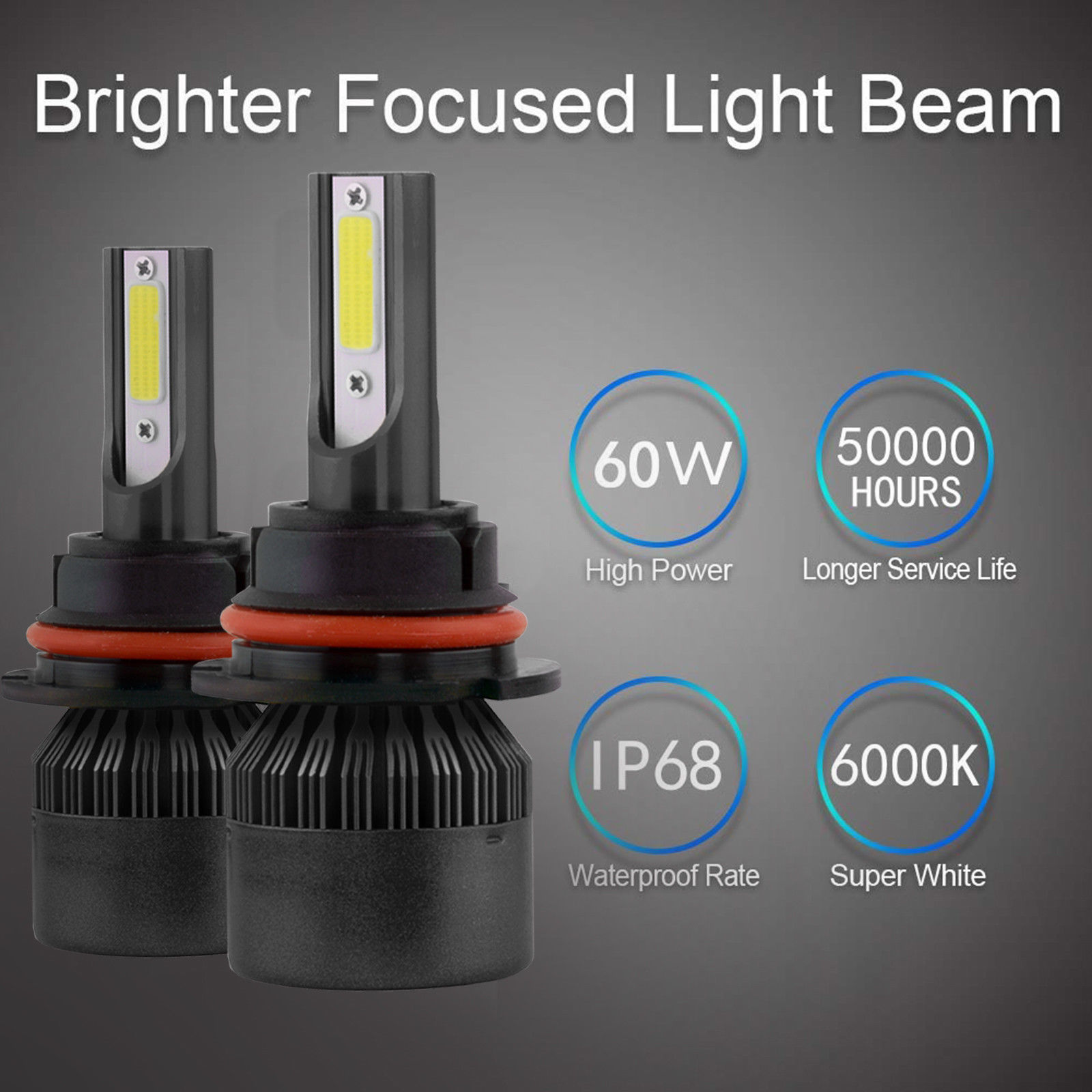 LED Headlight Kit H11 6000K White FogLight CREE Bulb for NISSAN Xterra 2005-2015