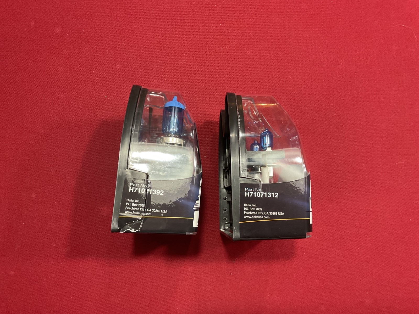 headlight optilux by hella HB1/9004 12v 65/45w extreme white bulbs #H71071392 H3