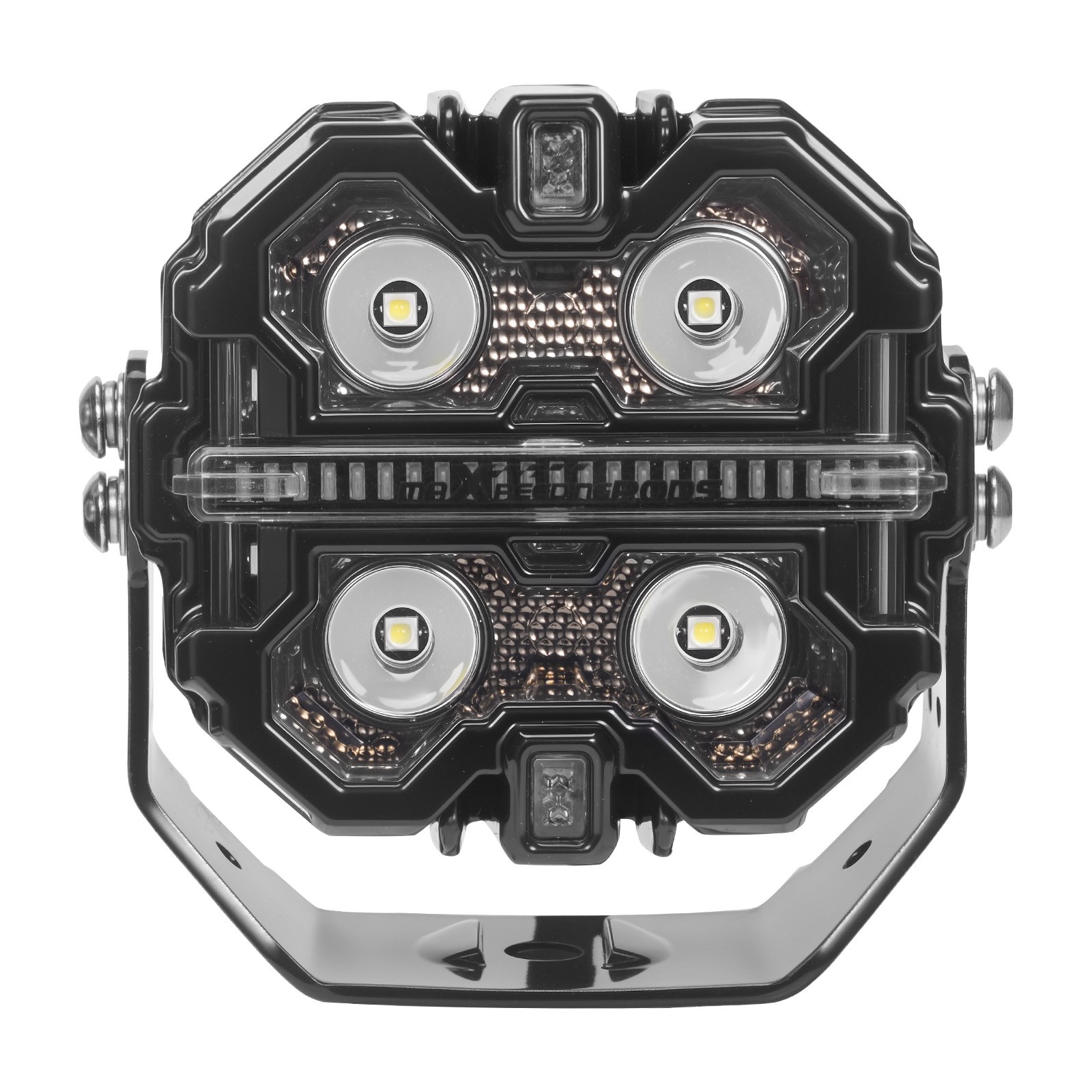LED Driving Light Pods 3.5″ Spot Beam RGB DRL Aluminum Housing Off Road Lights