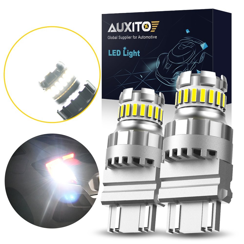 2x 3157 3156 LED Reverse Backup Turn Signal DRL Light Bulbs 6500K White CANBUS