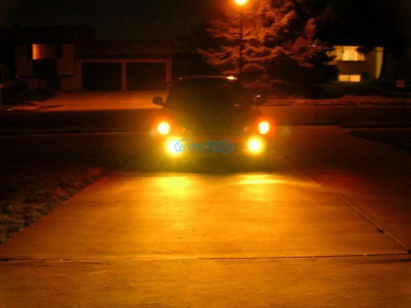 Amber 881 889 H27W/2 LED Fog Light Bulb Lamp 1600LM for Hyundai Elantra Accent