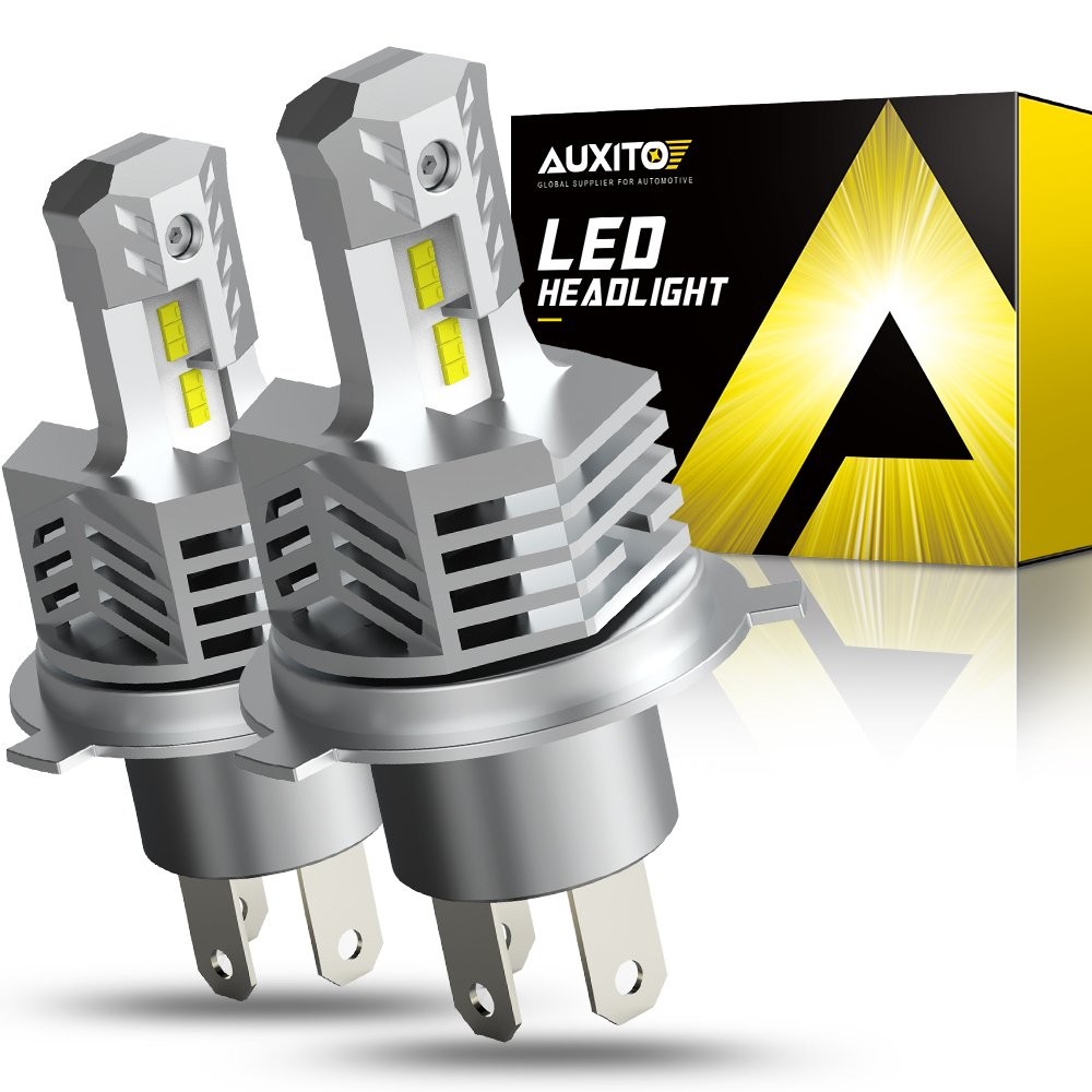 2X H4 HB2 9003 Super White 48000LM Kit LED Headlight Bulbs High Low Beam Combo 2