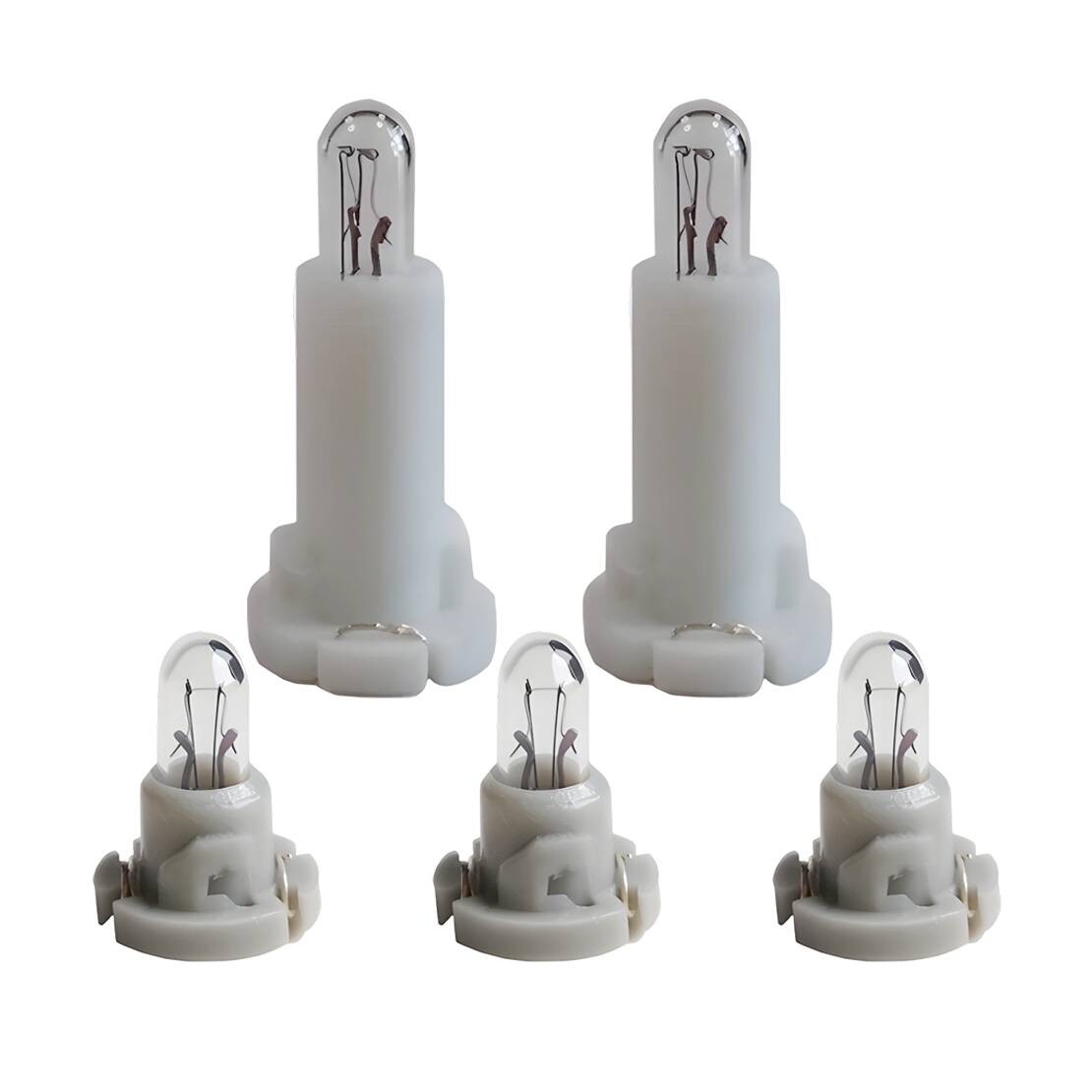 High Quality 5x Warm White Bulbs Perfekt fit for Honda Civic Plastic Metal New