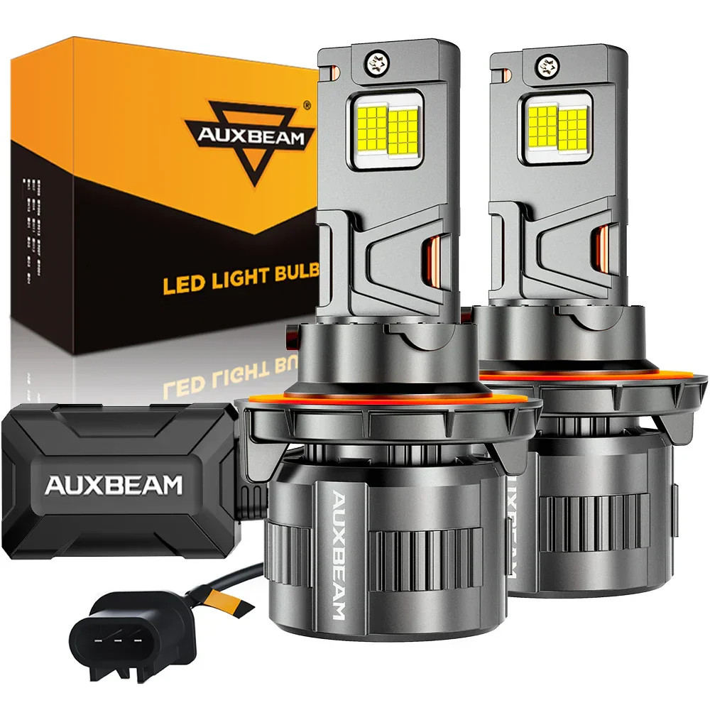 For Dodge Ram 1500 2500 3500 2006-2008 AUXBEAM H13 LED Headlight High/Low Canbus