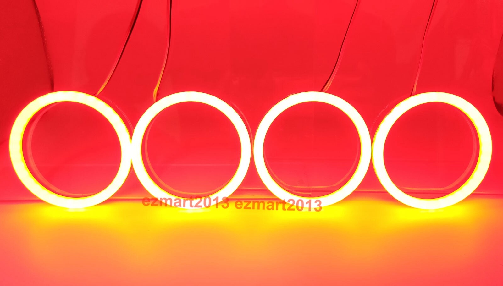 RGBW Dream color Flow series Chasing halo with Turn Signal Flash DRL Bluetooth