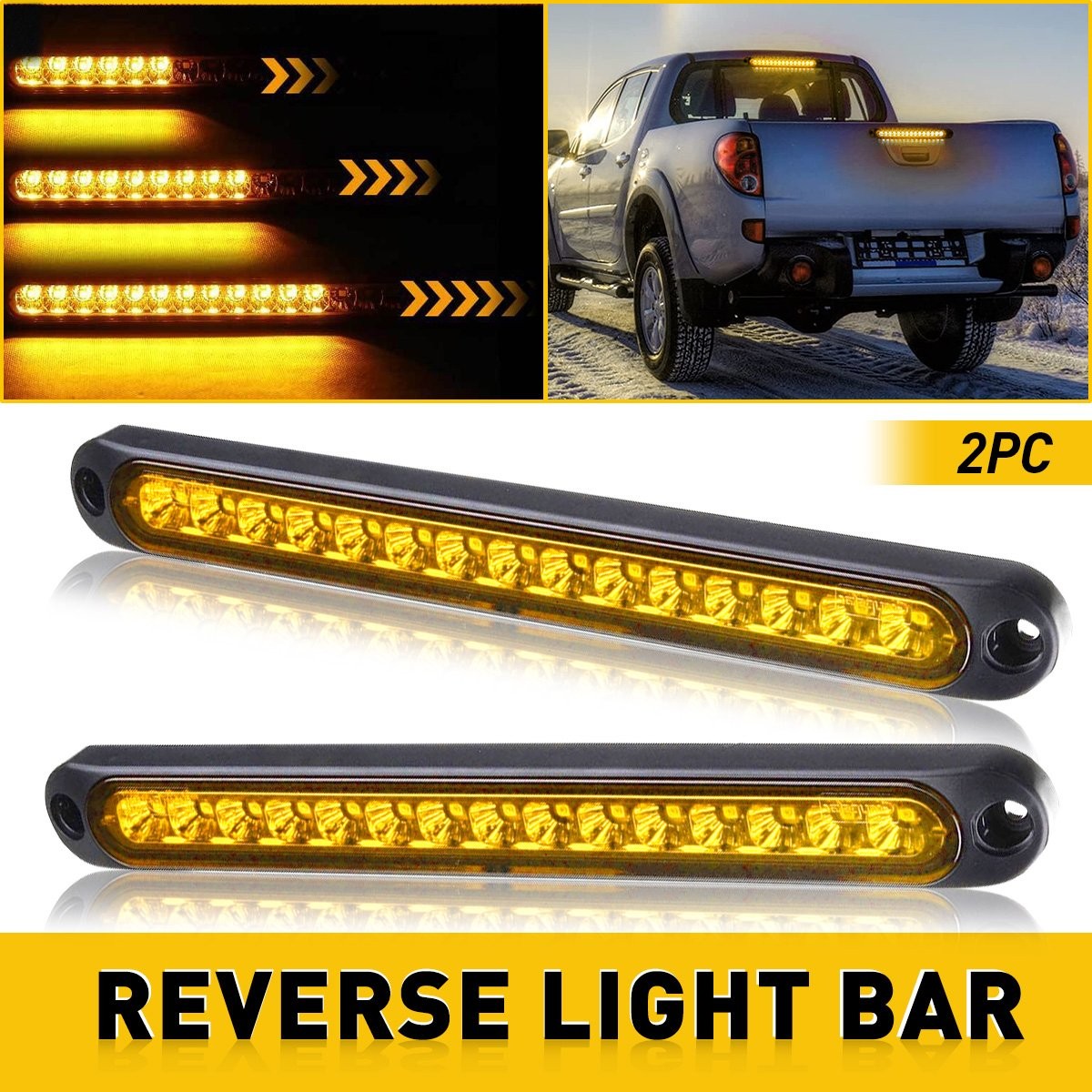 2X SMOKED LED SIDE MARKER LAMP TURN SIGNAL FLOWING LIGHT AMBER SEQUENTIAL BRIGHT