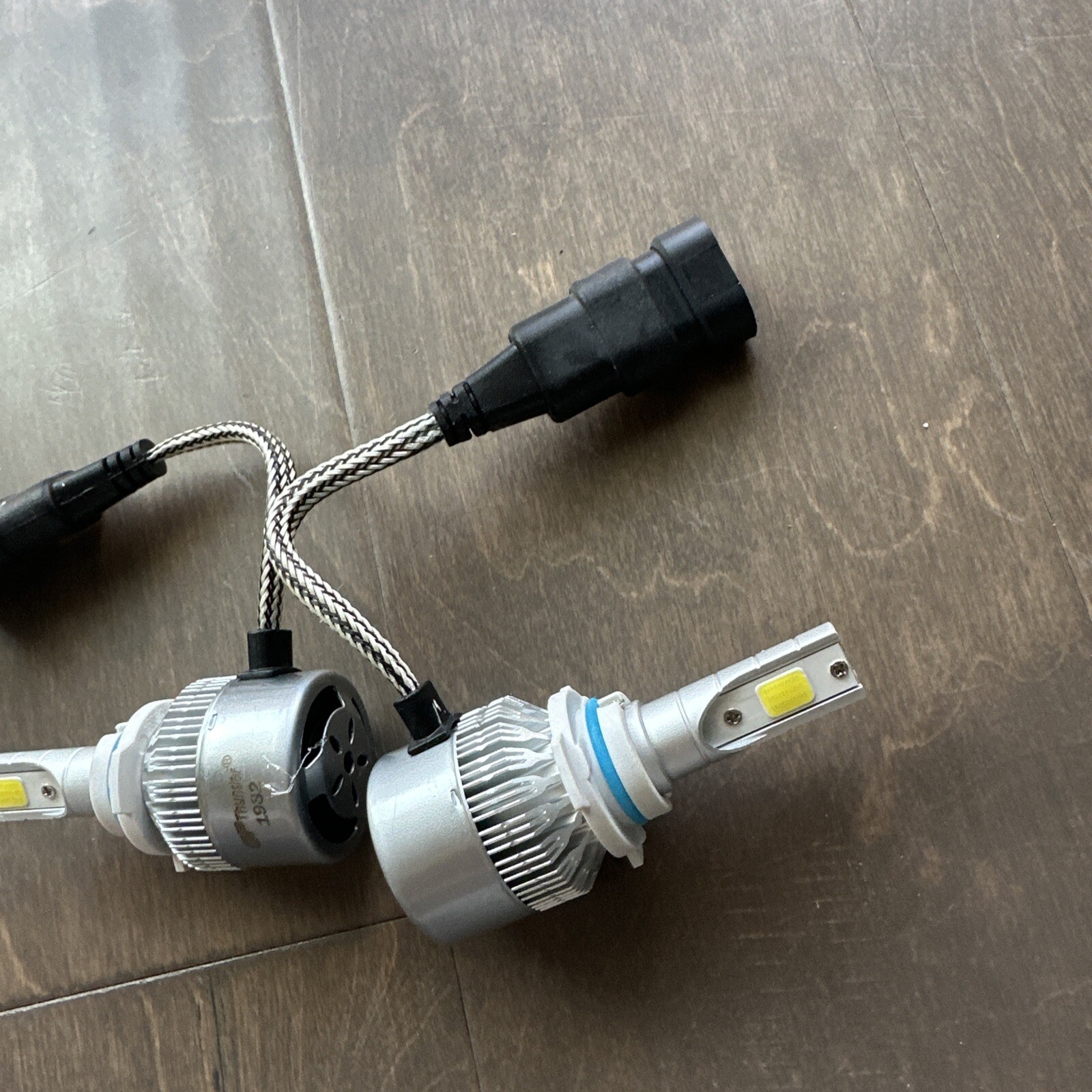 LED Headlight 6000K Super WHite DC 12-24V 40W 4000LM Standard Beam Set of 2