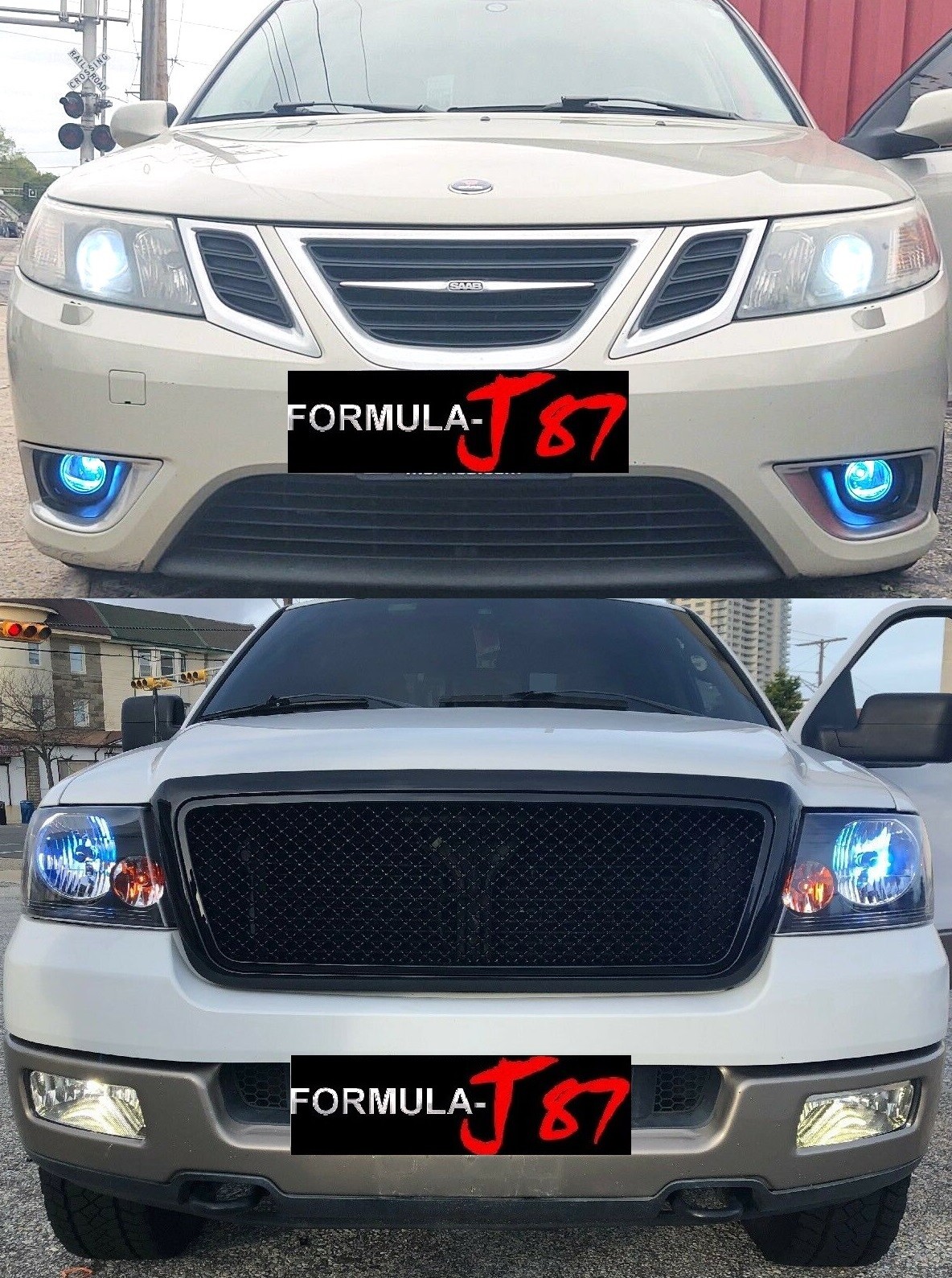 LED 30W 9012 HIR2 Blue 10000K Two Bulbs Head Light Replace Dual Beam Show