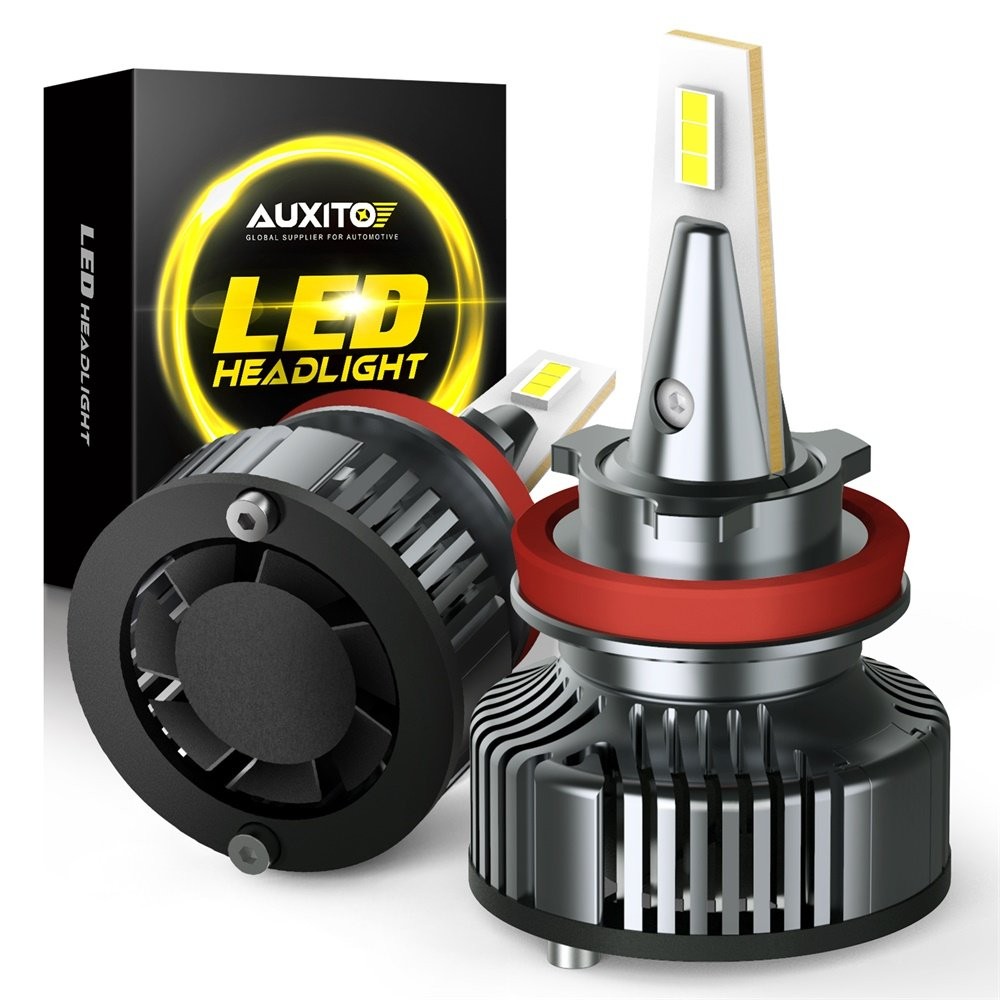 AUXITO Power H11 High H8 LED Headlight Kit Beam 16000LM CANBUS Low Free Error US
