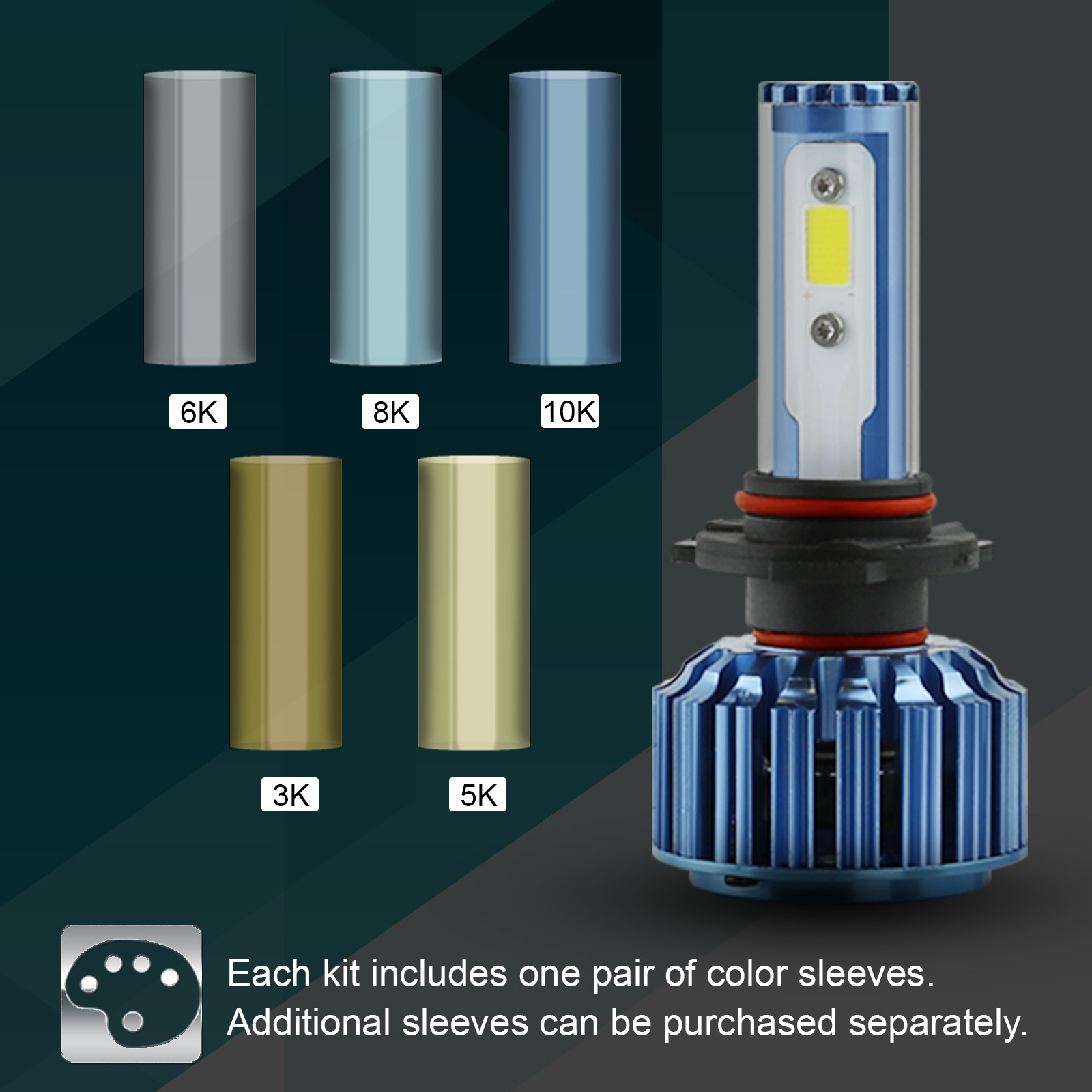 White CREE 60W PSX26W LED Conversion Kit Low Beam Headlight HID Bulbs 6000LM set