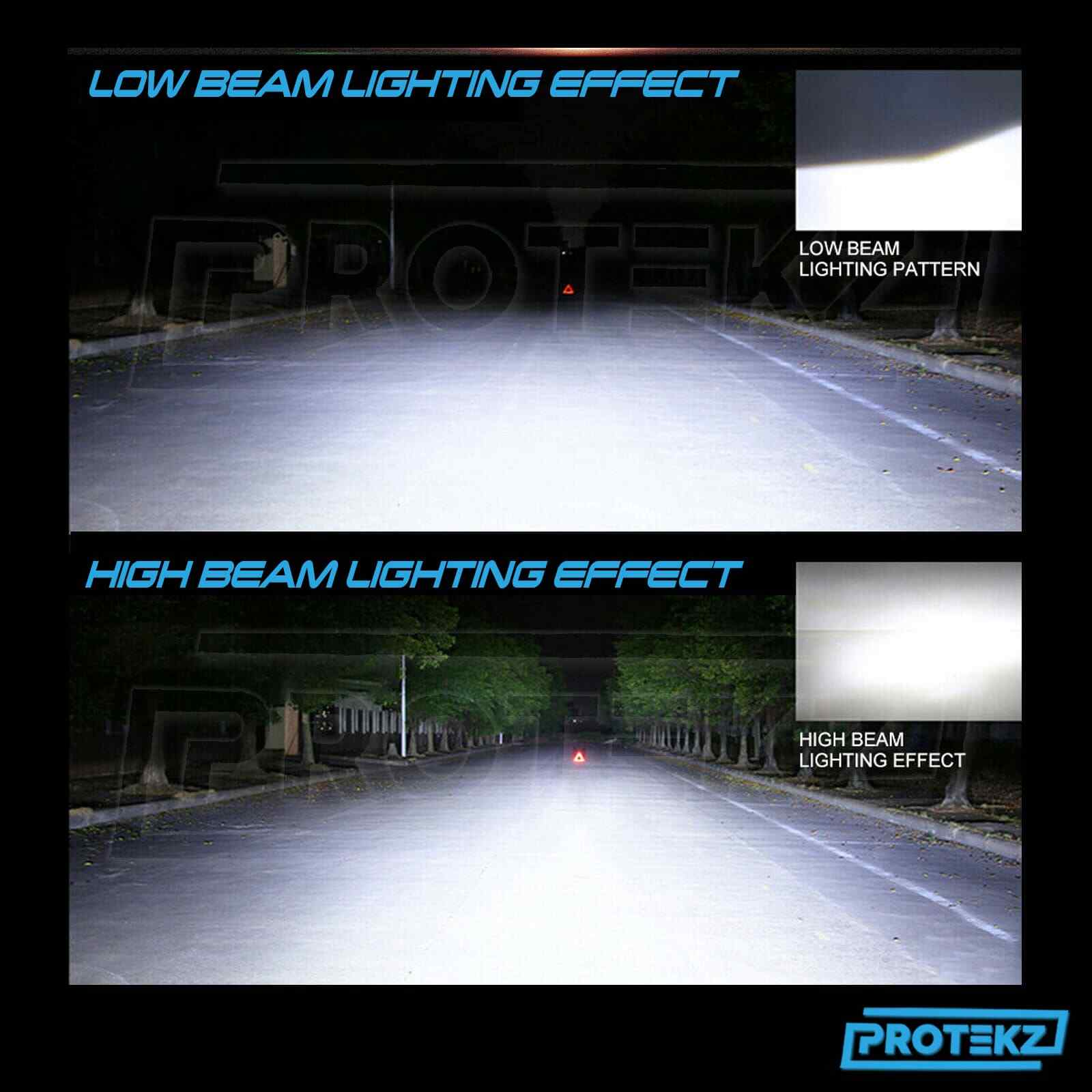 H10 9145 LED Fog Light Kit Bulbs 5Years Warranty 800W 120000LM 6500K White