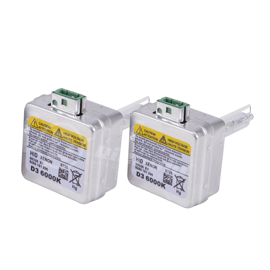 2PCS NEW D3S 66340 6000K WHITE BRIGHT 35W HID XENON LIGHT BULBS SET HEADLIGHTS