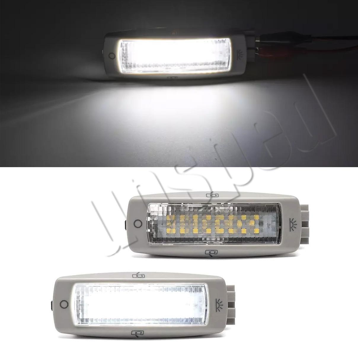 Gray White Rear Reading Map Dome Light For VW Golf Passat Skoda Superb Seat