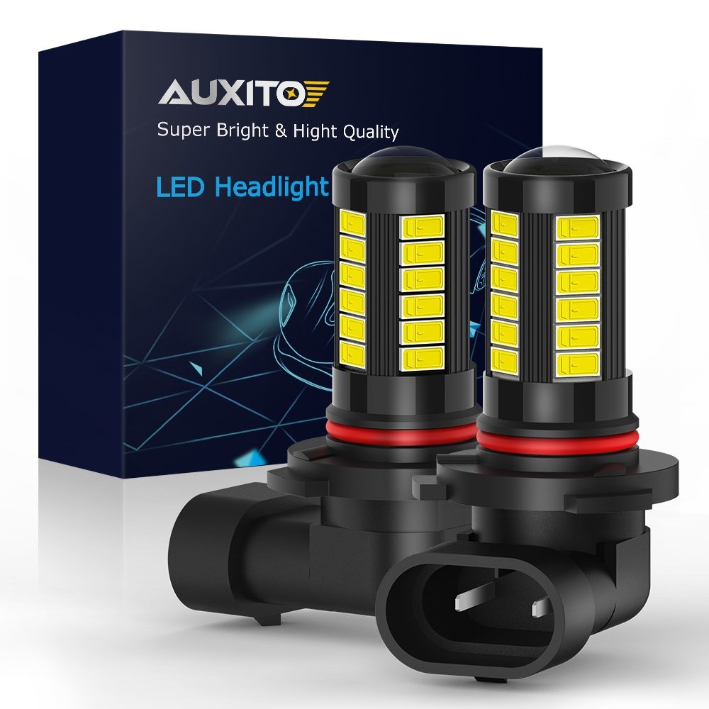 AUXITO 9005 Canbus LED Fog Light Bulb Conversion Kit Low Beam Super White 6500K