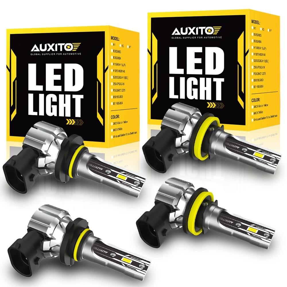 9005 H11 LED Headlight Super Bright High Low Beam Bulbs 6500K White 120000LM